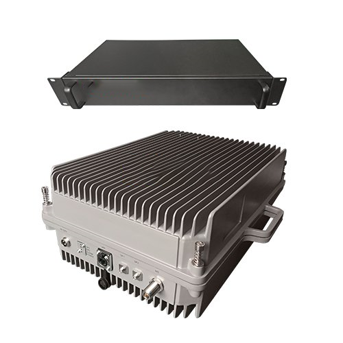  石岐区街道350M PDT消防集群警用数字光纤直放站近远端机