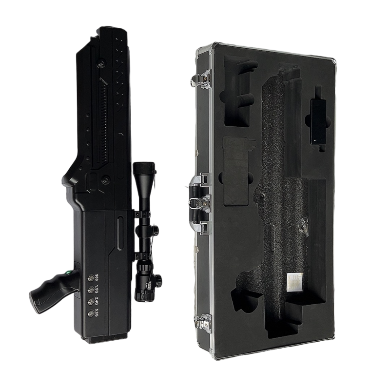  石岐区街道手持便携式枪型低空防御反制四通道A型