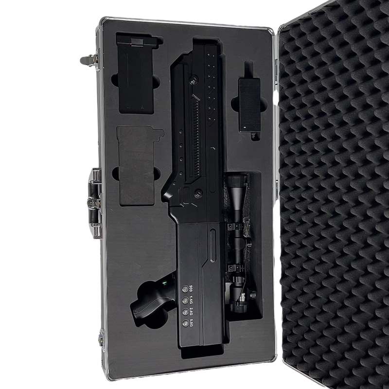  石岐区街道手持便携式枪型低空防御反制四通道B型